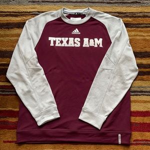 Adidas Texas A&M lightweight sweatshirt size large
